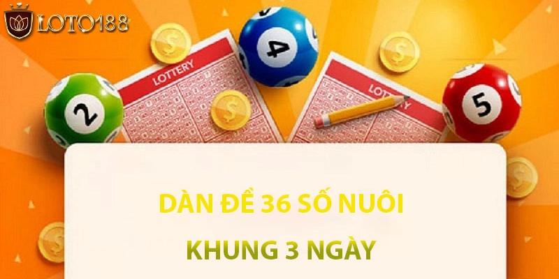 Định nghĩa về dàn đề 36 số khung 3 ngày