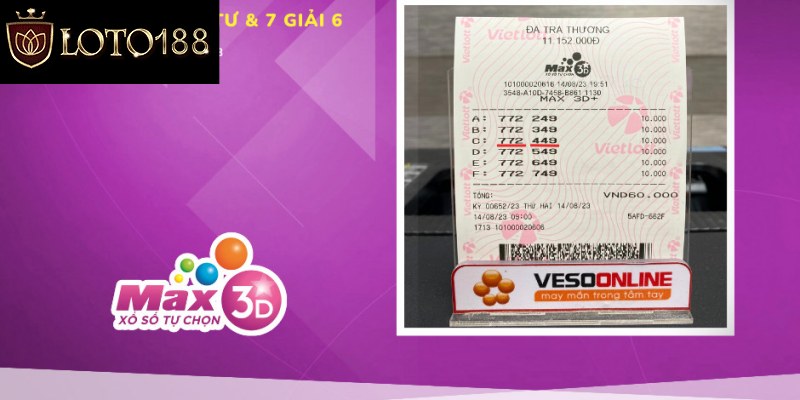 Cách chơi xổ số 3D Max nhanh chóng và dễ hiểu
